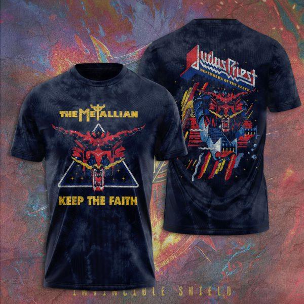 Heavy Metal Rock Band T Shirt Judas Priest 3d Print T-shirt Men Women Fashion T-shirts Kids Short Sleeve Tops Tees Mens Clothes