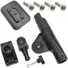 Adjustable 360 Rotating Fishing Rod Holder Fishing Fixers Mount Brackets Rod Stabilizers for Rivers NonSlip Fishing Base