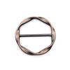 Women's Fashion D-Ring Adjustable Knotting Scarf & Hem Buckle
