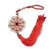Plum Blossom Ten Emperors Copper Coin Car Pendant - Elegant Safe Ornament Gift