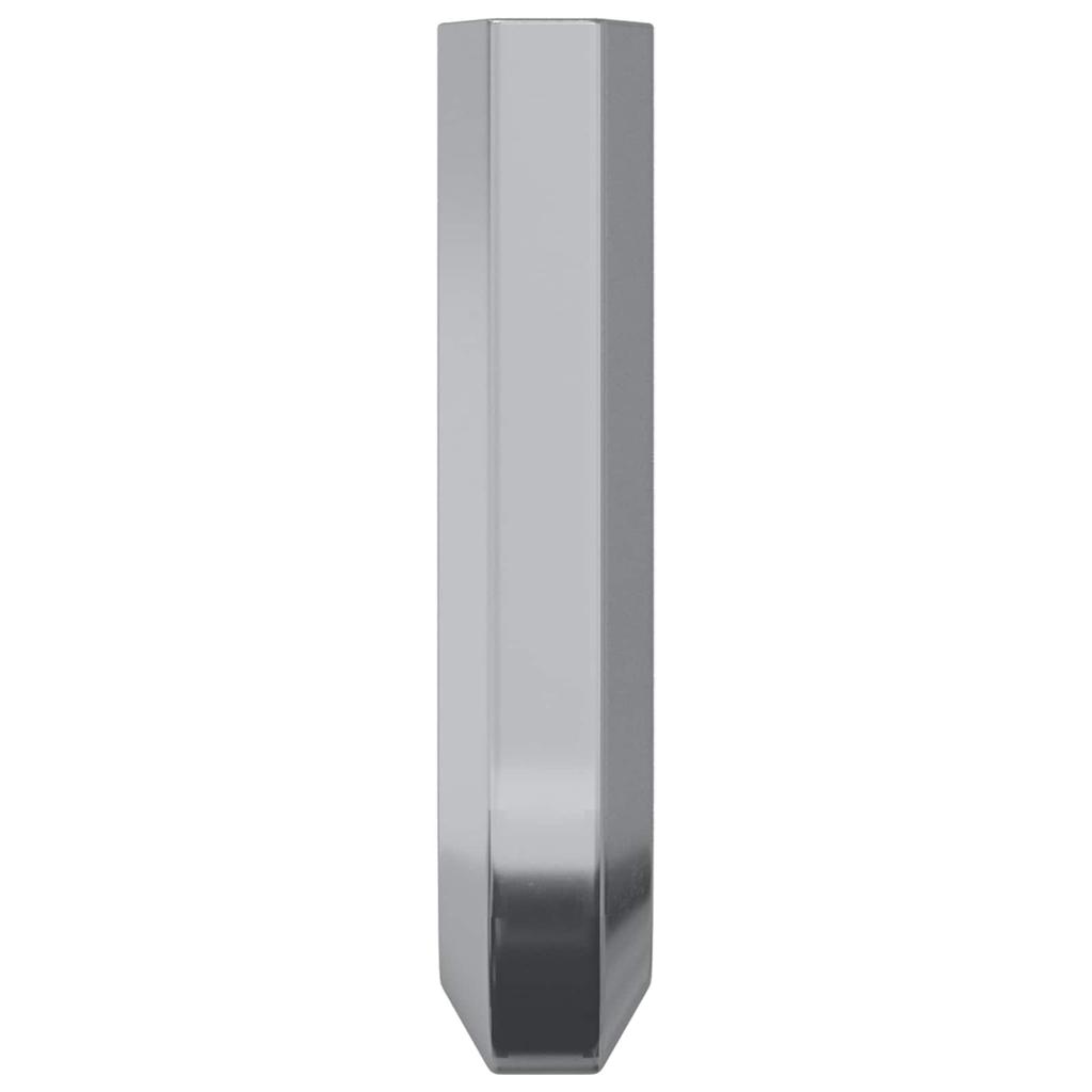 Hex Key Set 2 pcs Silver 32 x 86 mm Steel
