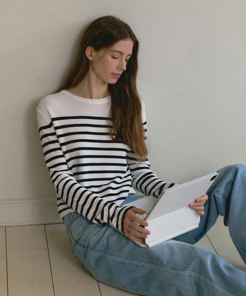 OCTETTE Marin Unbalance Crop Knit