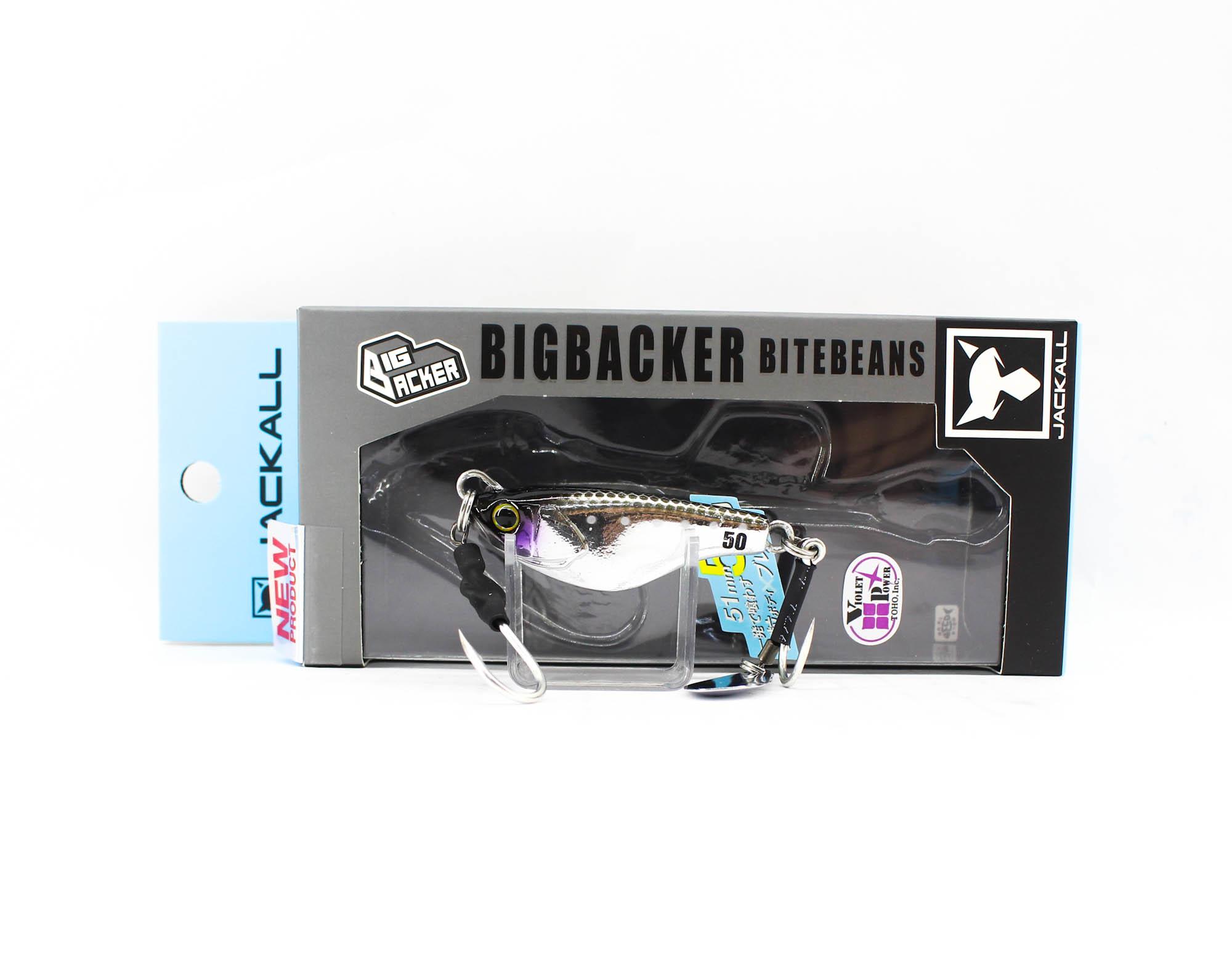 

Бобы Jackall Metal Jig Big Backer Bite 50 грамм Cho UV Silver (4084)