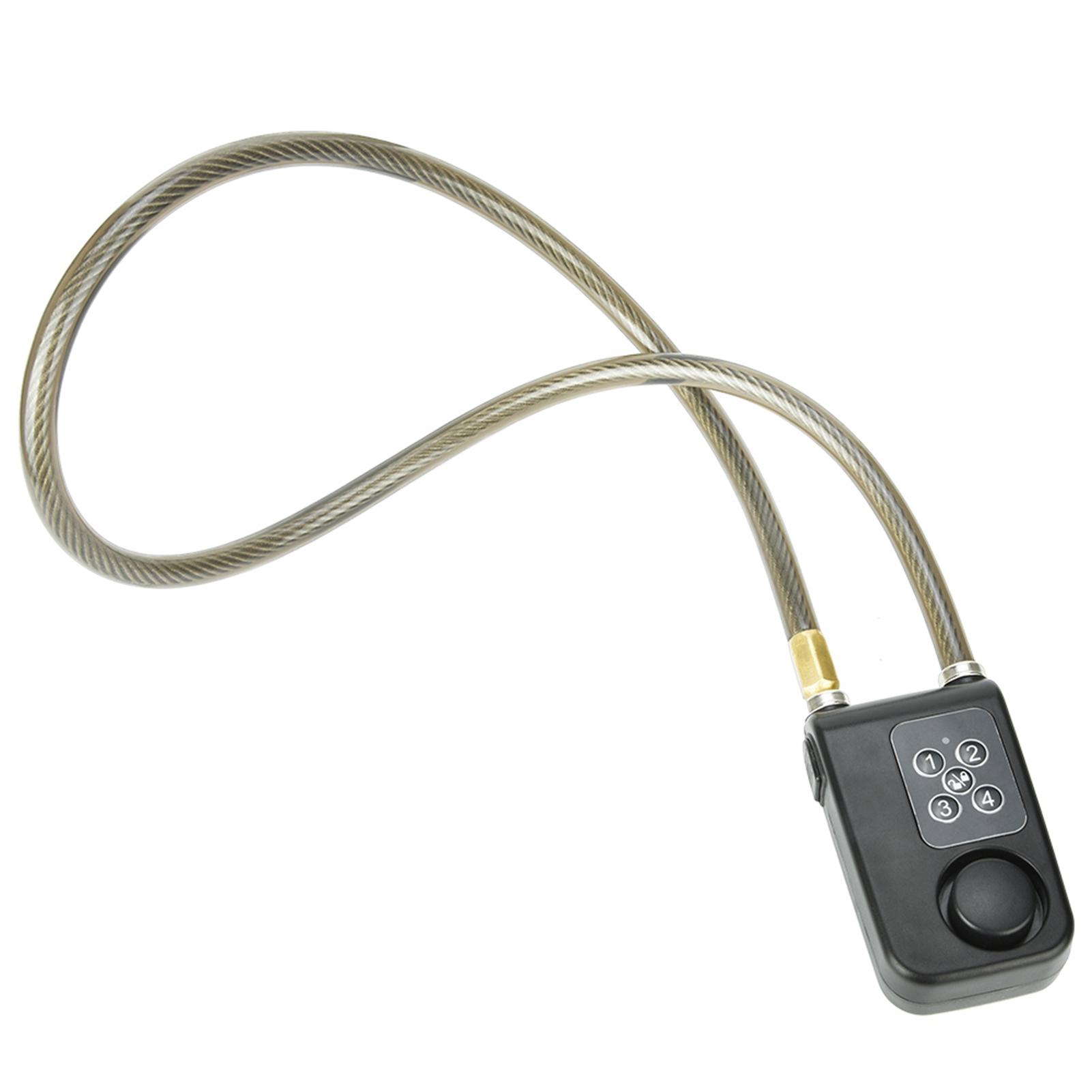 

Y787R Wireless Remote Control Alarm Lock Electric Bike Motorcycle Code Steel Cable Chain Lock