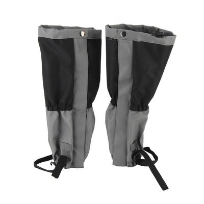 1 paar Im Freien Wasserdichte Sport Klettern Wandern Legging Gamaschen Schuh Stiefel Abdeckung Schwarz