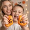 Sticky-Free Soft Squeeze Ball Slow-rebound TPR Novelty Toys Ultra-Elastic Pumpkin Squishy  Adults