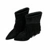 2025 New Low Boots Fringed Short Boots