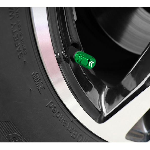 4Pcs Luminous Car Tire Valve Caps For Citroen Berlingo Xsara Picasso Fluorescent Night Glowing Decor Wheel Tyre Valve Stem Caps Valve Stems 1