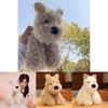 White/brown West Highland Terrier Plush Toy Pillow For Sleeping And Cuddling Great Birthday Gift For Boys And Girls