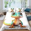 Colorful Chameleon Bedding Set Room Decor Zipper Closure, Soft Breathable Hotel Quality For Youth,Teens,Adults Quilt Cover Set
