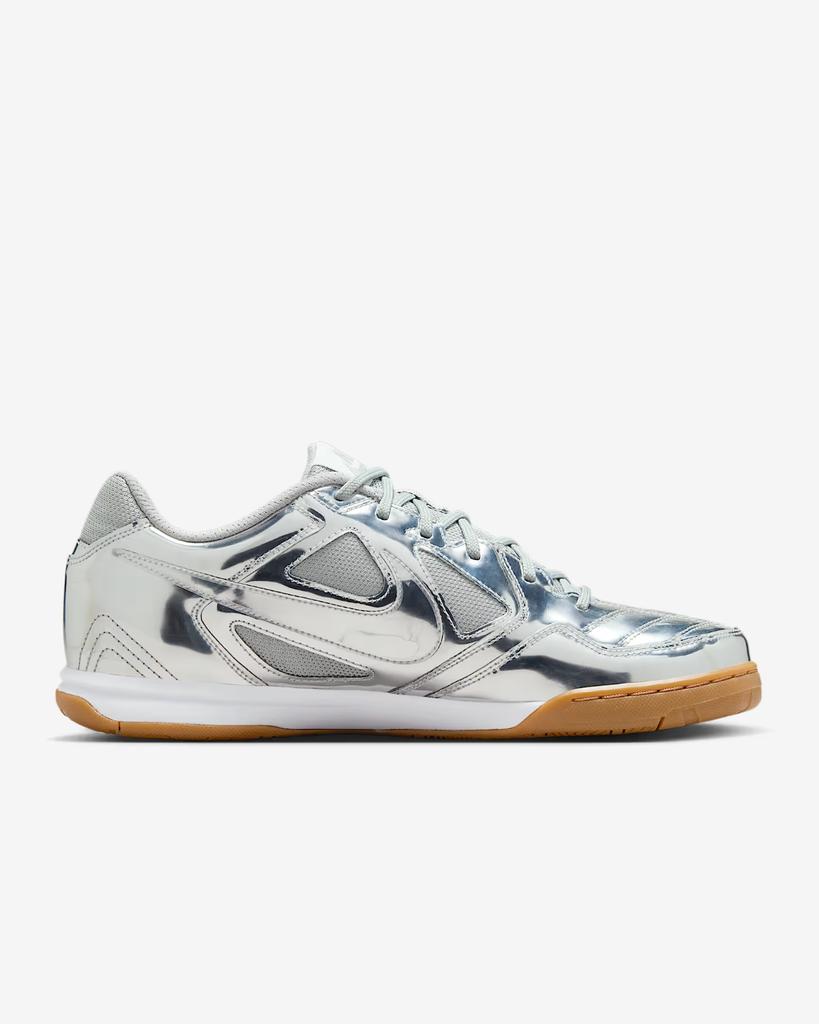IB3566-001 Nike Gato LV8 Metallic Silver White Gum Light Brown (Men's)