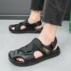 New Men's Black Green Summer Mesh Mix Soft Hole Clogs Sandals Trendy Slipper Garden Beach Shoes Hombre Footwear