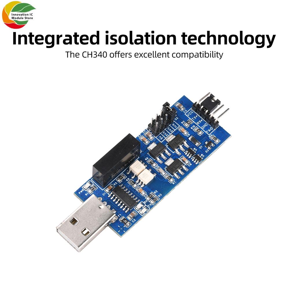 CH340 Photoelectric Isolation Serial Port Module Usb To Ttl Serial Port Module 5V3.3V2.5V1.8V Four Level Usb Interface