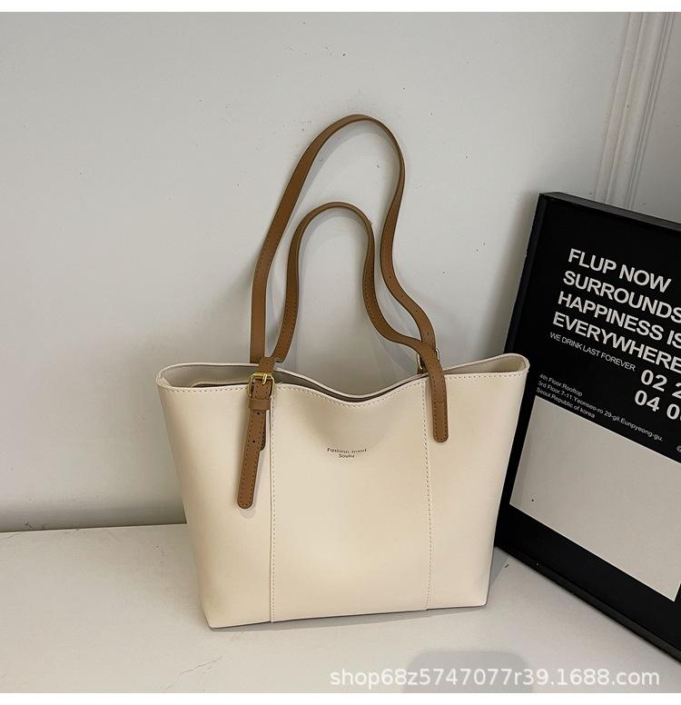 High-end commuting large-capacity bag 2025 new women's bag fashionable versatile shoulder bag summer popular tote bag