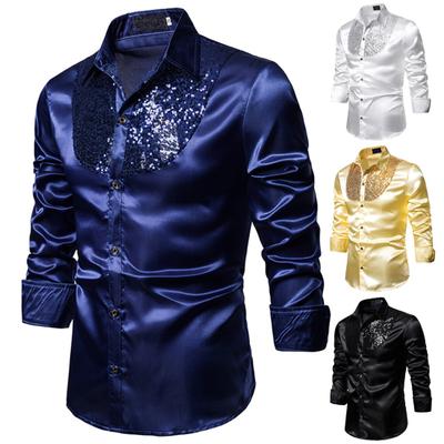 Pánská košile Great Smooth Buttons Pánská košile střihu Košile Košile pro mládence