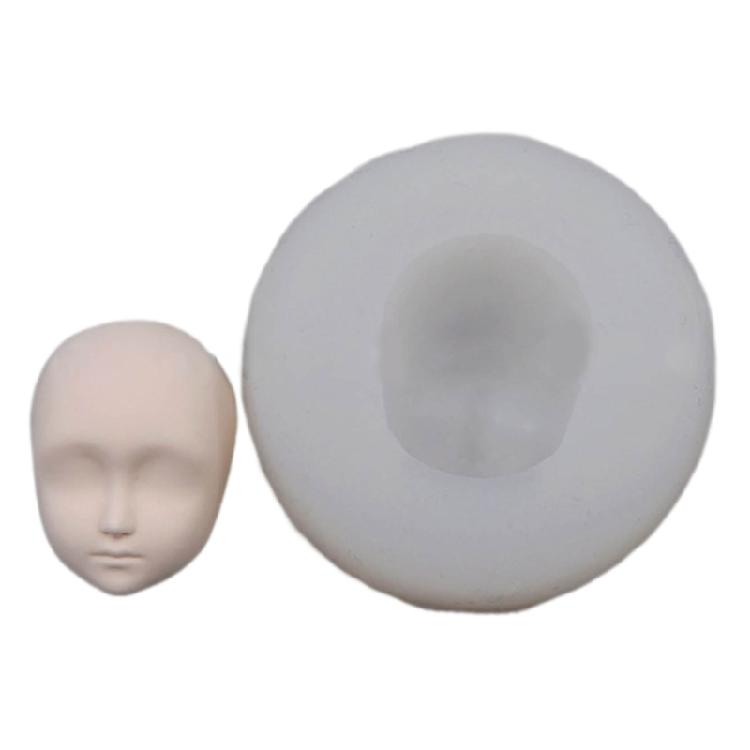 Baby Head Mould Clay Resin Mould for Making Cake Fondant Decorations