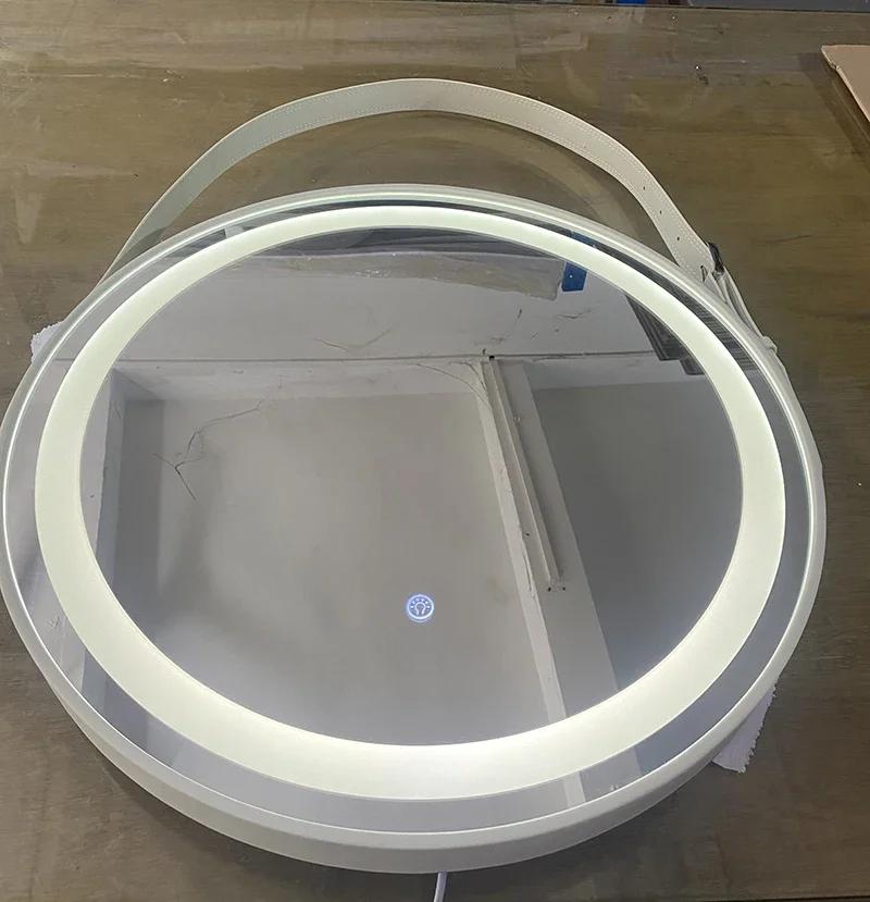 Nordic Wall Hanging Decorative Mirrors Office Creative Living Room Restaurant Round Vanity Mirror Hallway Porch Bathroom Mirror