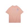Li Ning T Shirts Unisex Orange Pink Crew Neck Moderate Straight Fit AHSQ269-1