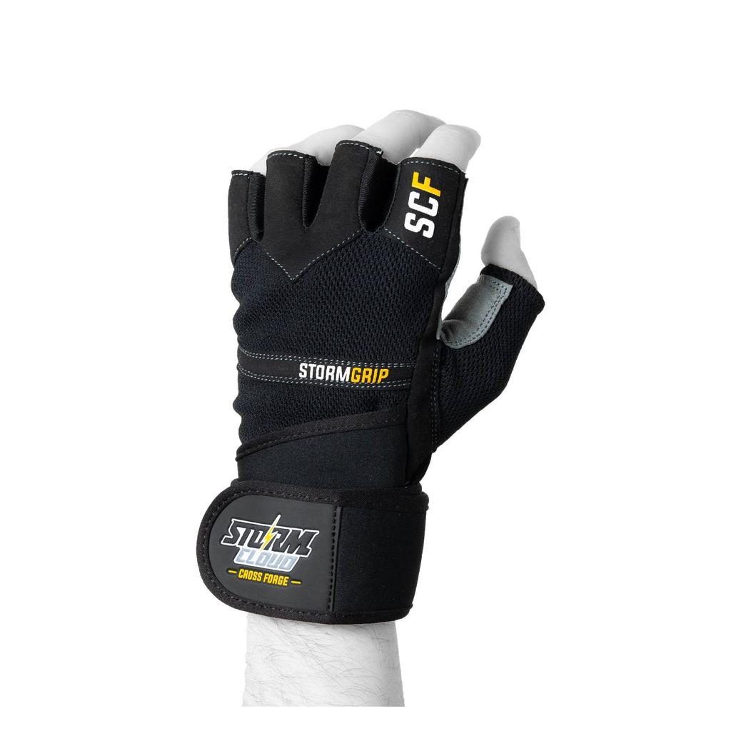 StormCloud FG-1 Gym Training Gloves Black/Grey L