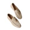 High-Grade Sheepskin Wear-Resistant Casual Loafer Shoes Couple's Loafers Customizable Colors Available A040224
