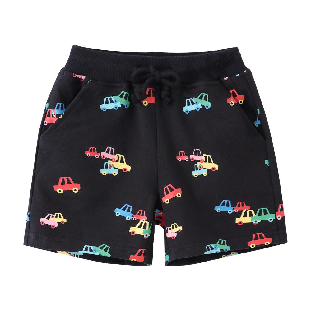 2026 Summer Boys Casual Shorts for Toddlers - European American Style Full Set (6 pieces)