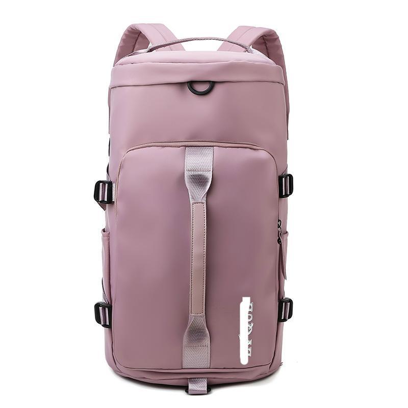 Large Capacity Travel Sports Backpack with Wet/Dry Separation and Shoe Compartment