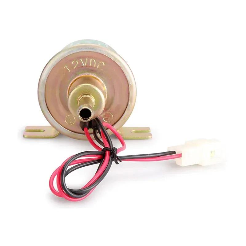 For Car Motorcycle ATV Fuel Pump HEP-02A Electric Fuel Pump 12V Low Pressure Bolt Fixing Wire Universal Diesel Petrol Gaso Line