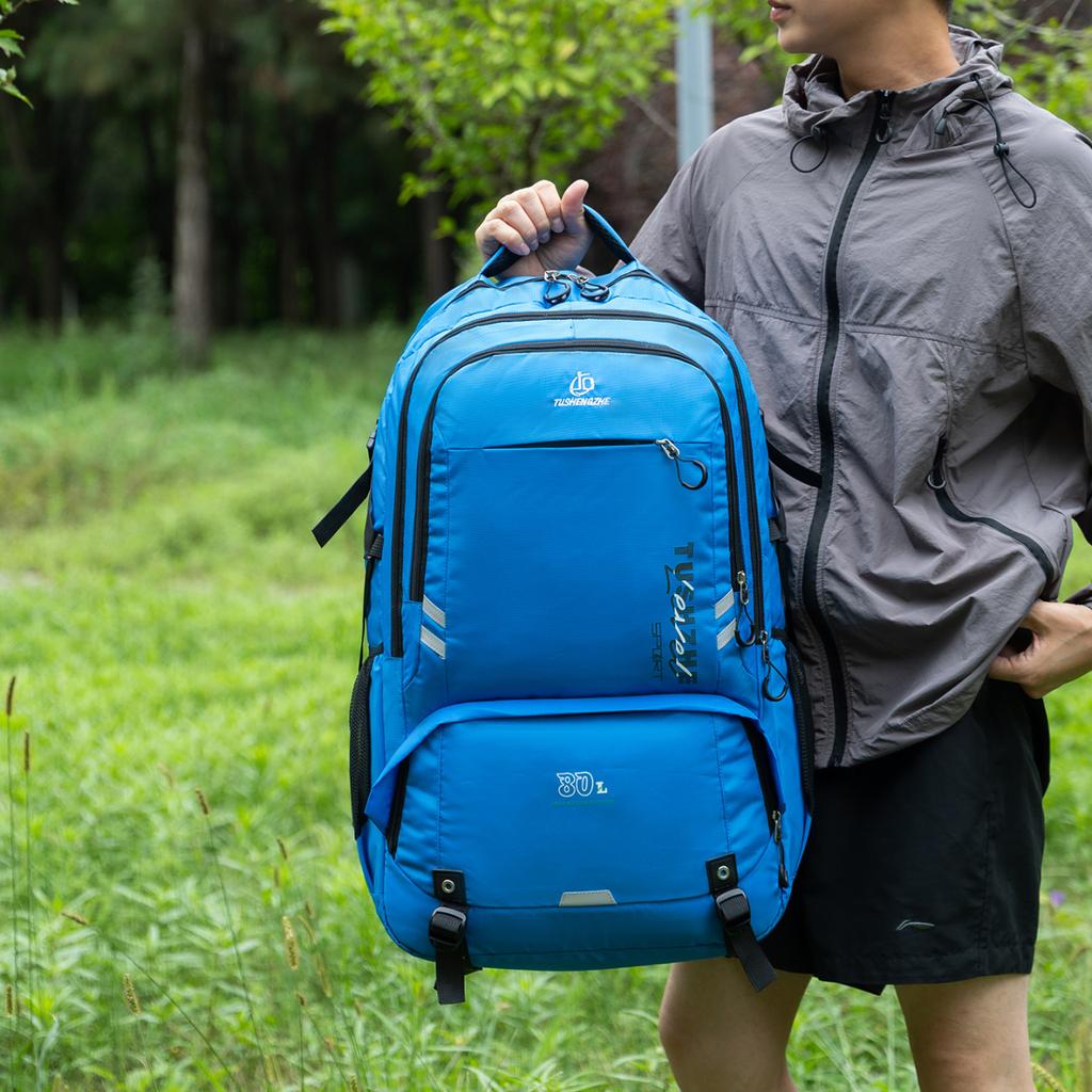 Schoolbag Outdoor Mountaineering Bag Large Capacity Backpack Travel Sports Backpack Travel Luggage Bag Spot New Backpack Men's