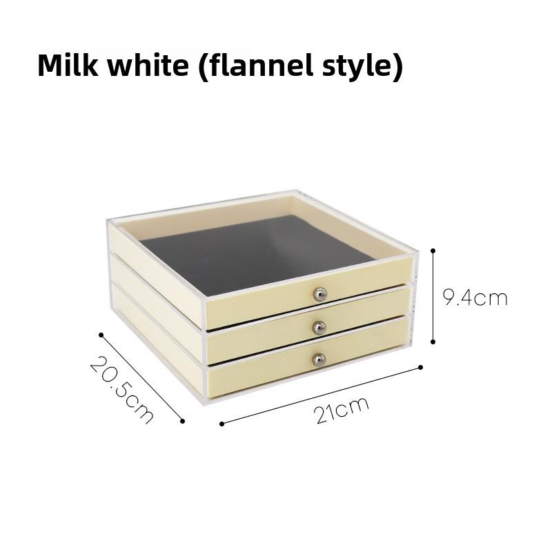 Storage Box, Jewelry Box, Small Items, Lipstick Storage, Multi-layer Transparent Earrings, Stud Earrings, Accessories, Organizing Box