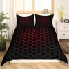 Dazzling Glowing Bedding Set 3D Duvet Cover Set Single Double Twin Full Size Teens Adults Bedclothes Soft Polyester Bed Linen