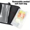 1PC Lure PVC Waterproof Fishing Bait Storage Bag with Handle, Lure Sorting Bag, Fishing Accessory Organizer Bag, Divider-style Waterproof Storage Bag