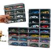 Tomica 1:64 Toy Car Display Box - Stackable Transparent Model Storage & Stand