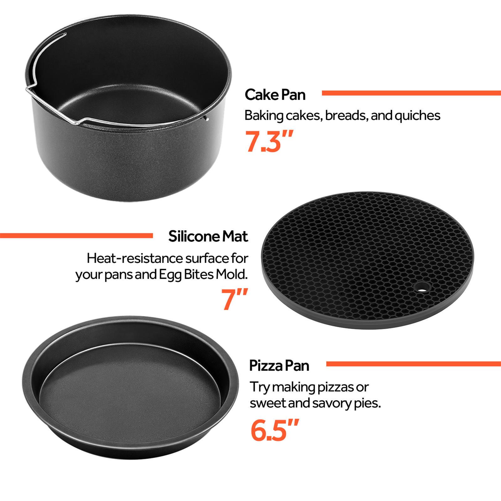 Набор аксессуаров для фритюрницы из 6 предметов для 7-дюймовой фритюрницы One Size — фото 3