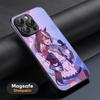 Pretty Derby Anime Hot Game Phone Case For iPhone 16 15 14 13 12 11 Plus Pro Max  High-end Luxury Magsafe Sheepskin