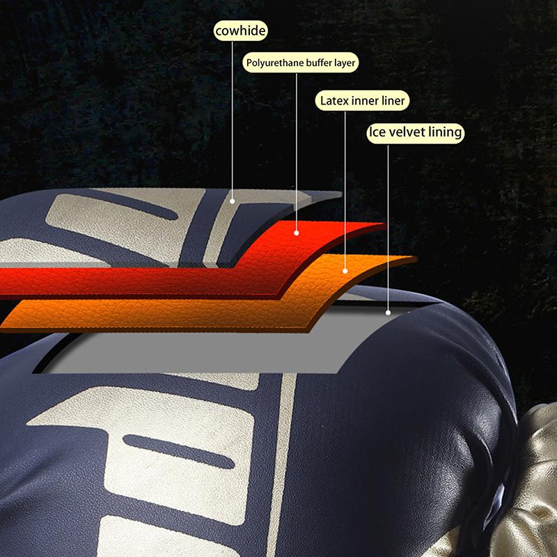 6/10 Oz Pu Breathable Children'S Adult Professional Sanda, Muay Thai, Taekwondo Neutral Breathable Boxing Gloves