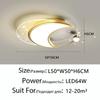 Modern Luxury LED Living Room Bedroom Ceiling Light Nordic Creative Full Moon Design Home Decoration Restaurant Lighting