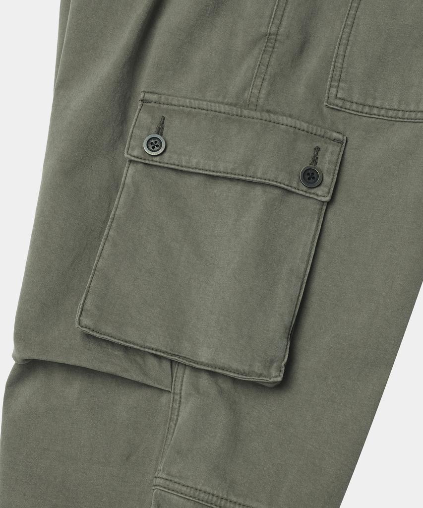 Jou Vintage Military Capri Cargo Pants (Washed Khaki)