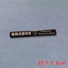 For Mercedes Benz AMG Brabus Maybach Smart W204 GLC CLA GLK W205 W203 W206 W108 W124 W126 Aluminum Car Badge Sticker Accessories po1