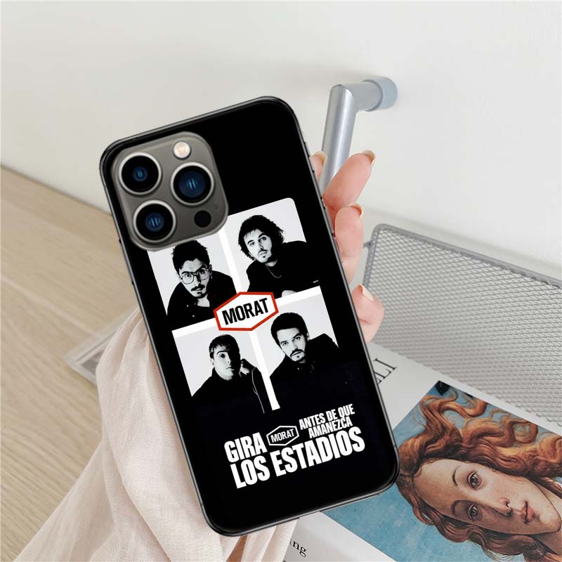 

M-Morat Band Phone Case For Iphone 17 Air 16 15 Pro Max 14 Plus 16E Coque 13 Pro 12 Mini 11 Clear Cover Silicone Cute Shell Soft iPhone 17