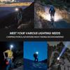 3000lm Mini-COB-Scheinwerfer Tragbare LED-Scheinwerferlampe Wasserdichtes Kopf-Vorderlicht Mit 3 Beleuchtungsmodi Outdoor-Camping-Wanderkopf-Taschenlampe