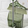 Foldable Broom Dustpan Set Home Use Plastic Hair-Resistant Sweeper With Collapsible Design
