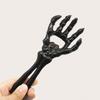 1pc-Skull Hand Bottle Opener - Black Metal, Perfect For Halloween Parties & Bar Decor, Unique Gift For Men