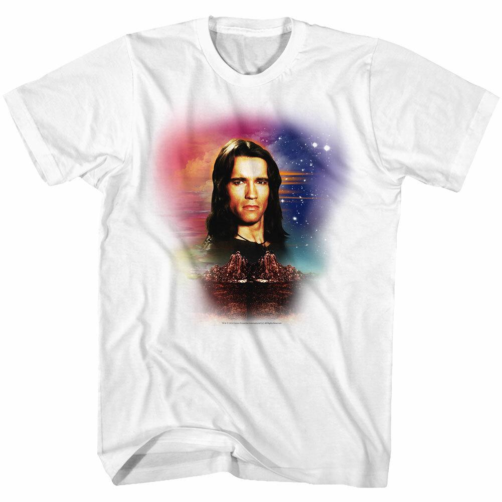 Conan The Barbarian Movie Conan Bust Sunset Mountain Range Men T-Shirt XXXL
