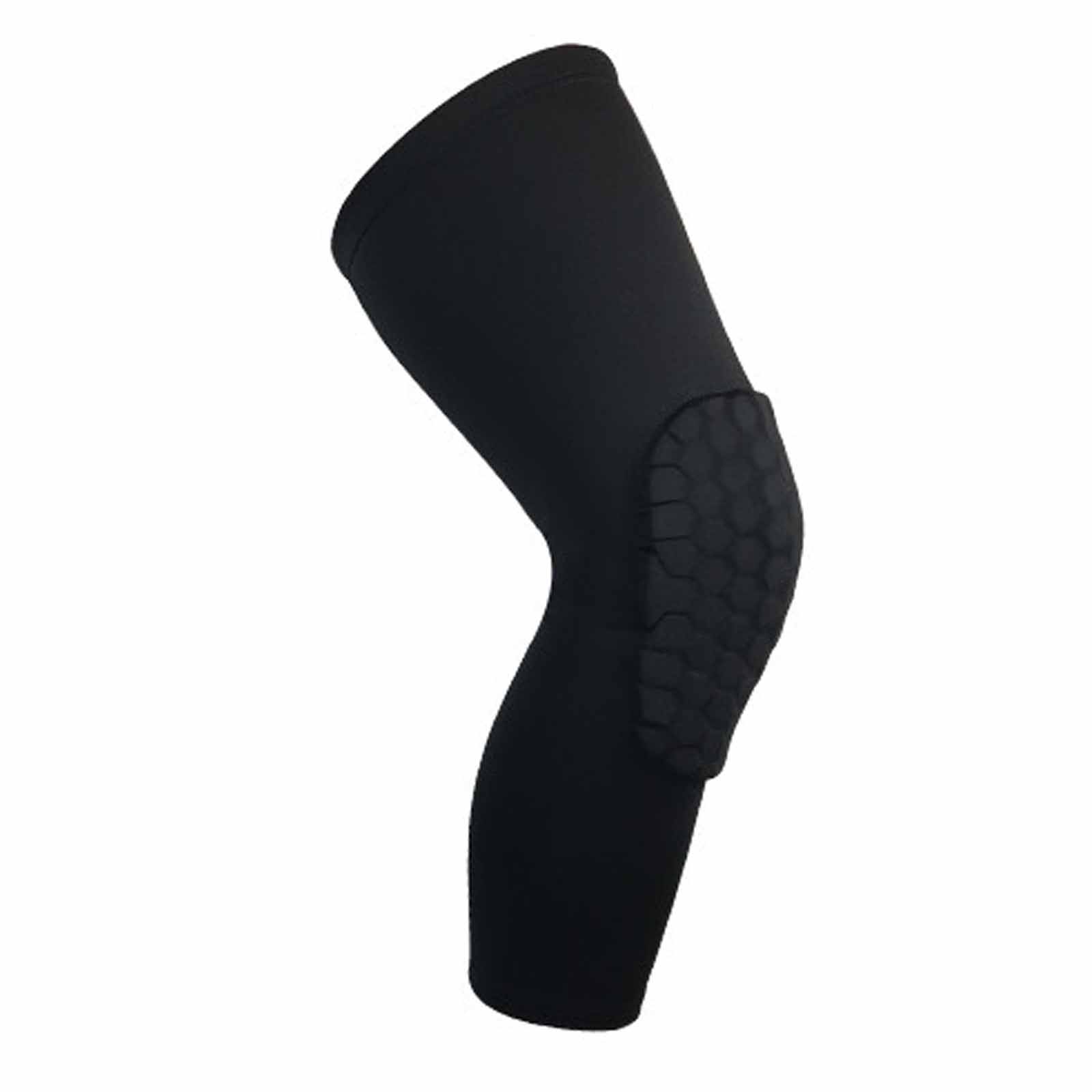 

Sports Knee Pad – -Collision Patella Guard for Basketball, Football & Cycling, -Absorbing Leg Protector for Outdoor Training L