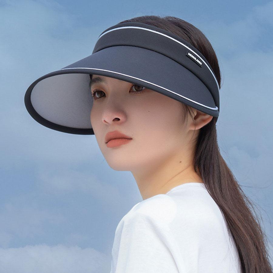 Chapéu de sol vazio de verão para mulheres, chapéu de aba larga, chapéu de praia anti-ultravioleta, chapéu para meninas, bonés femininos, proteção UV, chapéus de sol