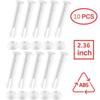 10 Pcs Plastic Pool Joint Pins for w/for Extra Rubber Seals Long Lock Joint Pin for Most Rectangular Metal Frame Swimmin