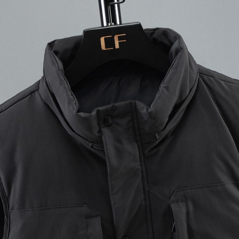 Plus Size L-7XL Winter Men's Sleeveless Jackets Hooded Casual Thick Warm Vest Man Outerwears