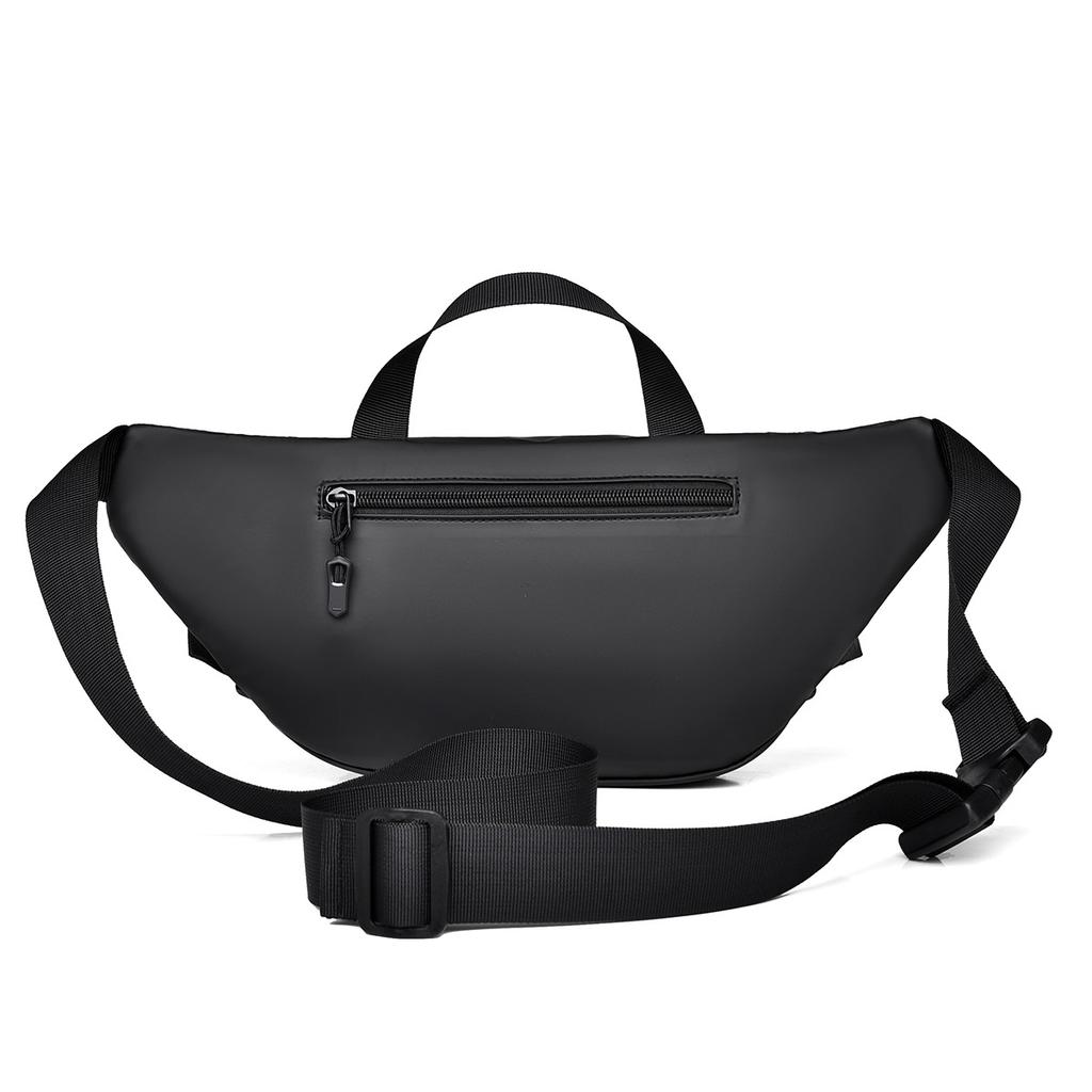 Crossbody Bag Men'S Trendy Cool Multi-Functional Breast Bag Simple Fanny Bag Shoulder Bag Men'S Bag Personalized Backpack