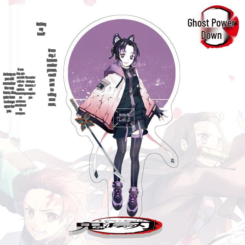 Demon Slayer 40-1 Duży Akrylowy Standee: Kolekcjonerska figurka Tanjiro i Nezuko