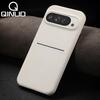 Luxury Sheep Skin Style With Card Pocket Phone Case For Google Pixel 10 9 Pro XL 8 8A 8Pro Matte Leather Clip Shockproof Cover